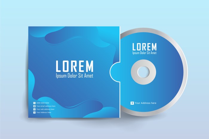 Contoh desain cover cd branding